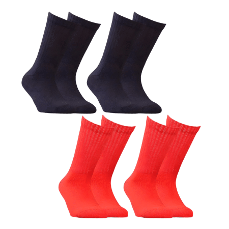 Erä: 2 paria lasten froteepohjasukkia, koko 25-27