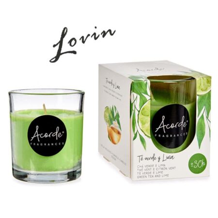 Lovin / GLEAM tuoksukynttilä, Tea & Lime 30h