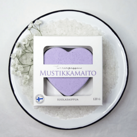 Onnenpussi / Mustikkamaito suolasaippua