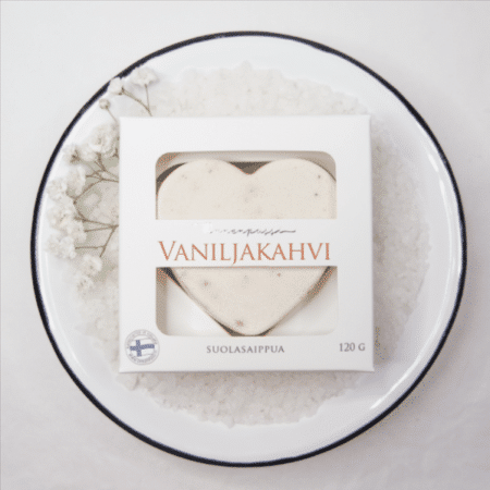 Onnenpussi / Vaniljakahvi suolasaippua