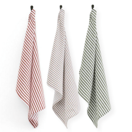 Klassikko Raita keittiöpyyhe (valitse väri)