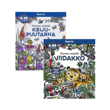 Oppi&Ilo / Maalaa vedellä - puuhavihko