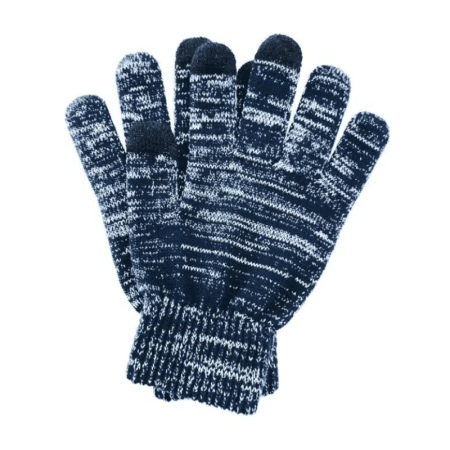 cMe Reflective / Aikuisten Heijastavat Kosketusnäyttö Sormikkaat, sininen