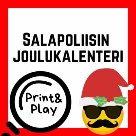 Raisu design / Salapoliisin joulukalenteri -pakopeli