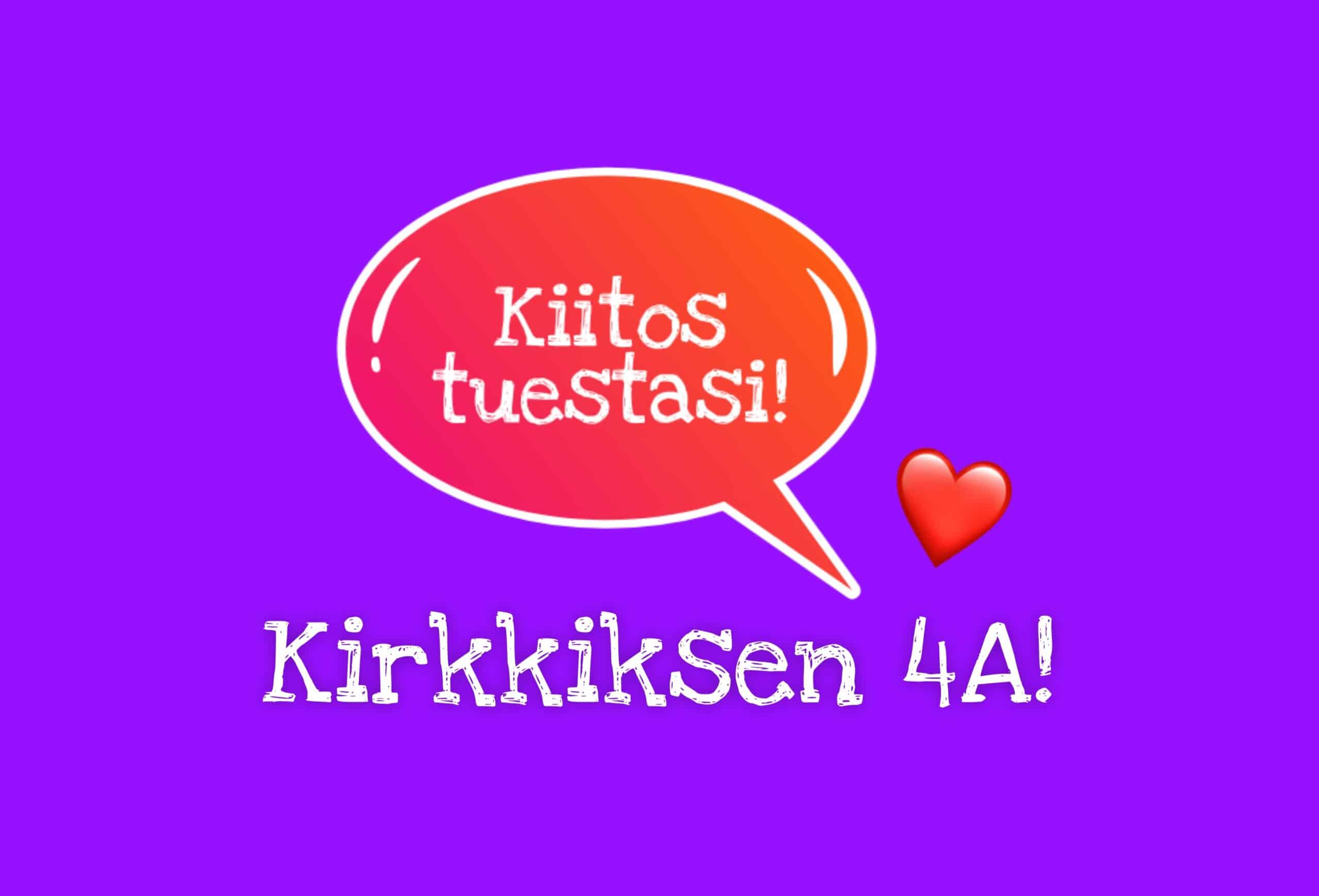 Mäntsälän kirkonkylän koulun 4A