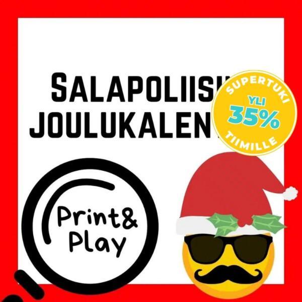 Raisu design / Salapoliisin joulukalenteri -pakopeli