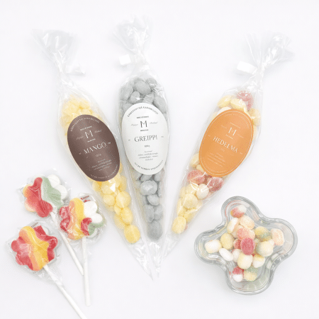 Makeidon / Kotimaiset karamellit 3pss setti (valitse maut)