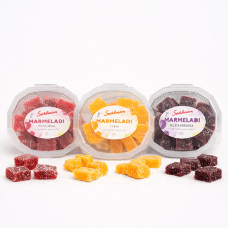 Sahlman / Kotimaiset marjamarmeladit (valitse maku)