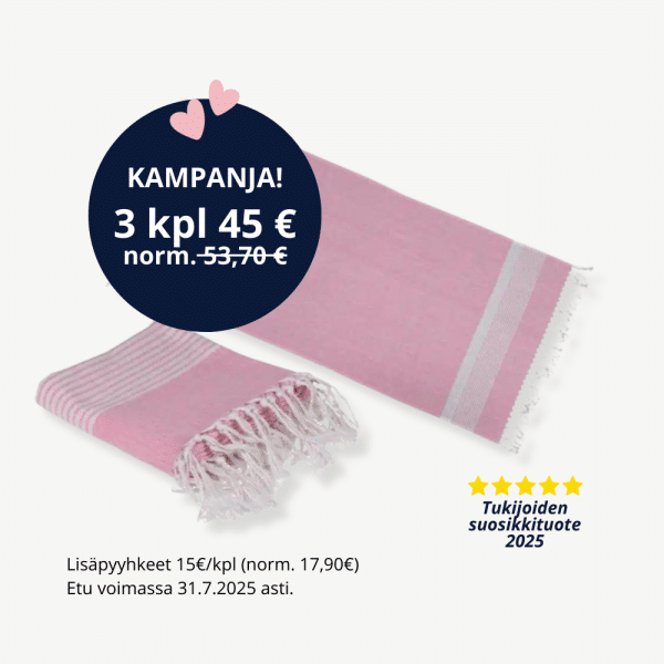 Lovin / Hamam-pyyhe 80x170cm (Valitse väri) - Image 2