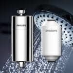 Raakapuoti / Philips suihkusuodatin, kromattu + vaihtosuodatin (ilmainen toimitus)