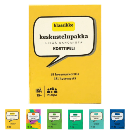 Keskustelupakka-seurapeli (valitse vaihtoehtoista)