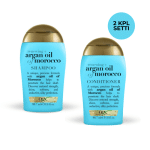 Setti: OGX Argan Oil of Morocco shampoo + hoitoaine, matkakoko