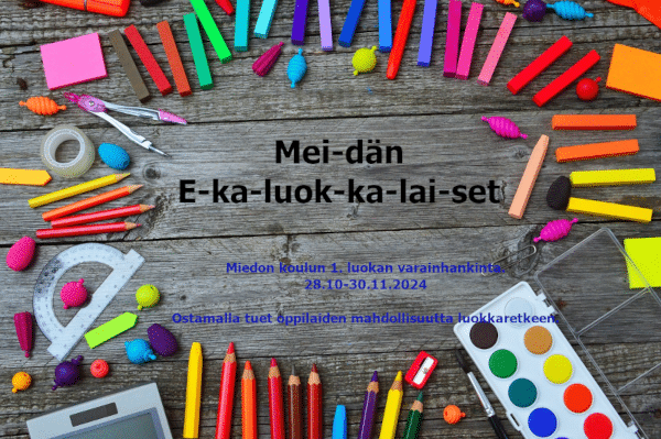 Meidän ekaluokkalaiset