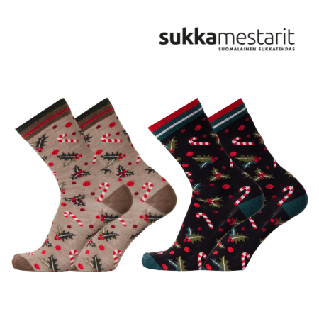 Merinovilla joulusukat, Misteli (35-46)