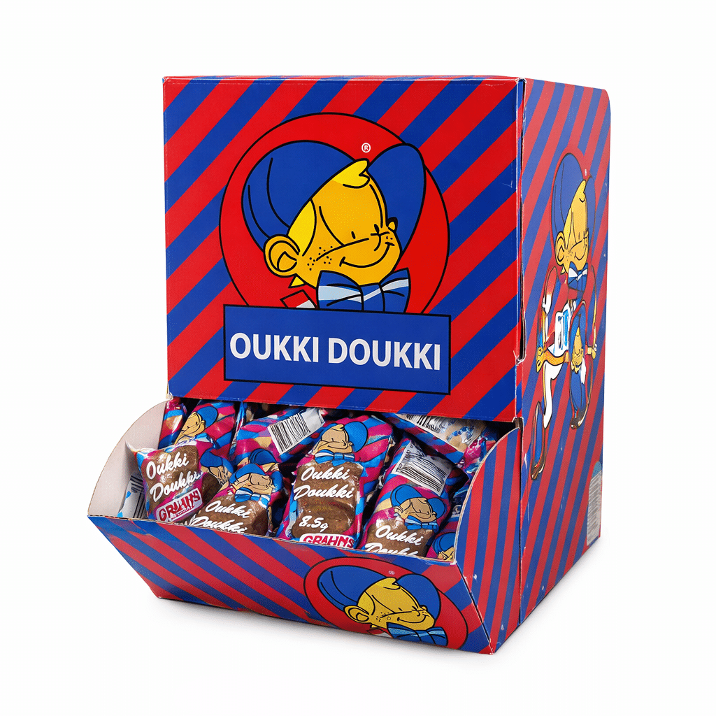 Oukki Doukki Vahva salmiakki 210kpl jättisatsi