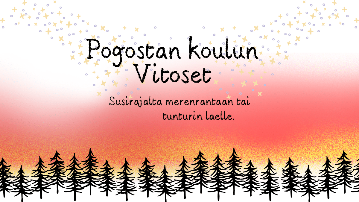 Pogostan koulun Vitoset