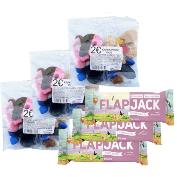 Karkkipussi / Välipalapatukka