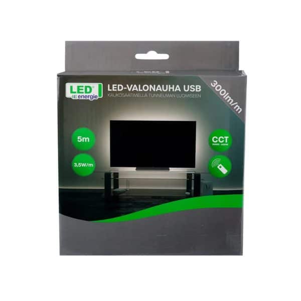 LED-valonauha USB CCT 5m, Led Energie - Image 3