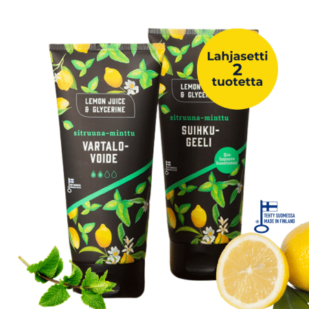 Lemon Juice & Glycerine / Vartalonhoitosetti