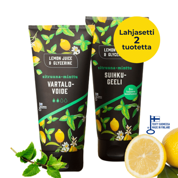 Lemon Juice & Glycerine / Vartalonhoitosetti
