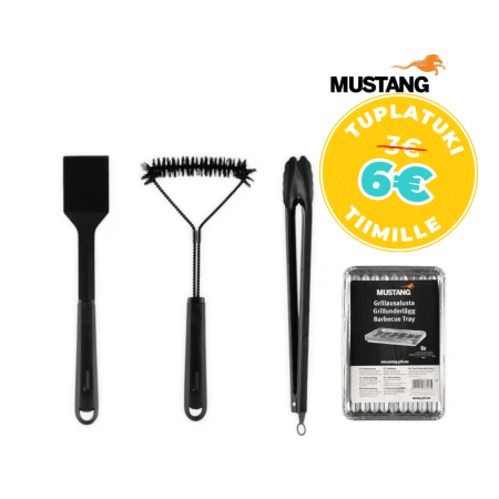 Mustang / Grillaussetti, 11 osaa