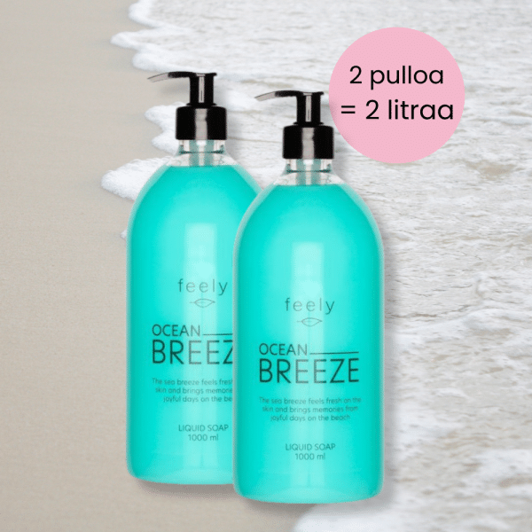 Feely Nestesaippua, 2 x 1000ml (valitse tuoksu) - Image 3
