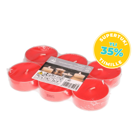 Polar / Iso lÀmpökynttilÀ 6 kpl