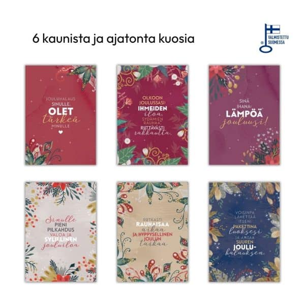 Hidasta Elämää / Joulukortit 6 kpl - Image 2