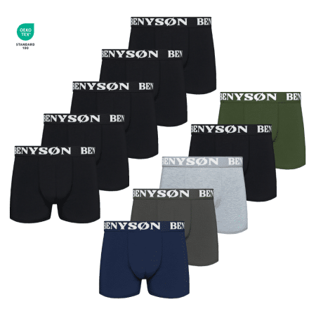 Miesten bokserit, 5 kpl - Classic Cotton