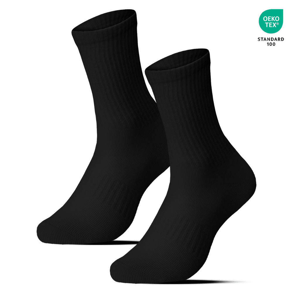 3 paria mustia urheilusukkia, koot 35-46 - Image 3