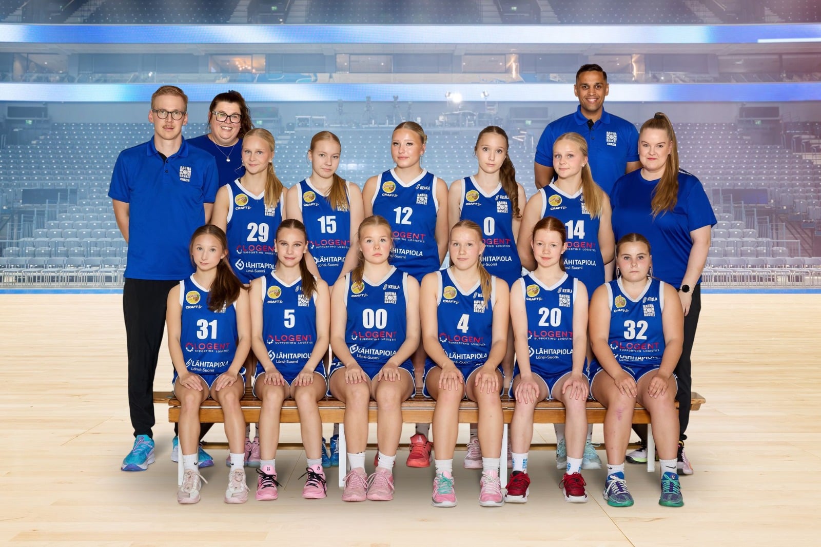 Rauma Basket U15-tytöt