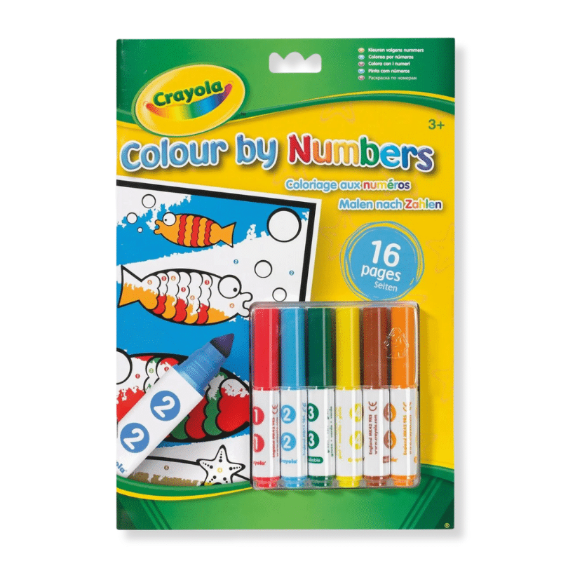Crayola Colour By Numbers Värityssetti - Image 2