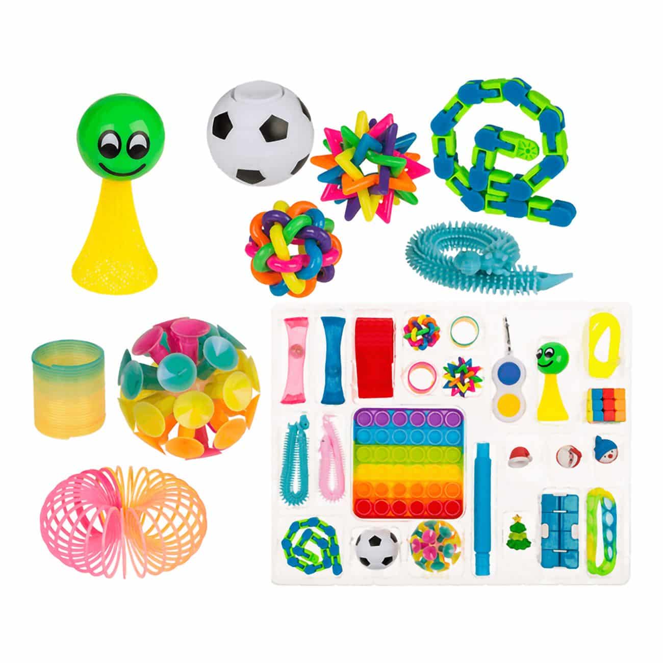 XXL Fidget Toy Joulukalenteri, 24 lelua - Image 2