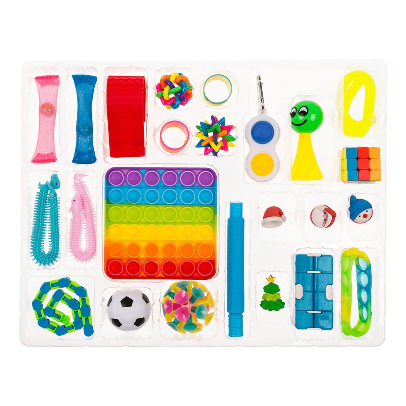 XXL Fidget Toy Joulukalenteri, 24 lelua - Image 3
