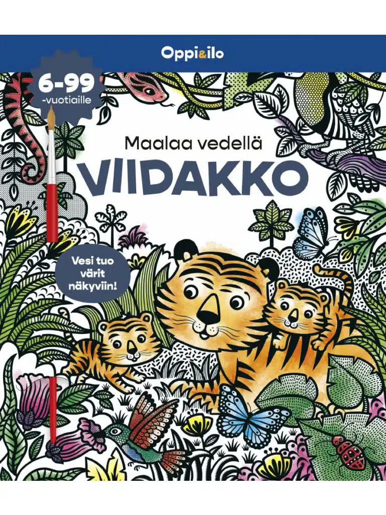 Oppi&Ilo / Maalaa vedellä - puuhavihko - Image 7