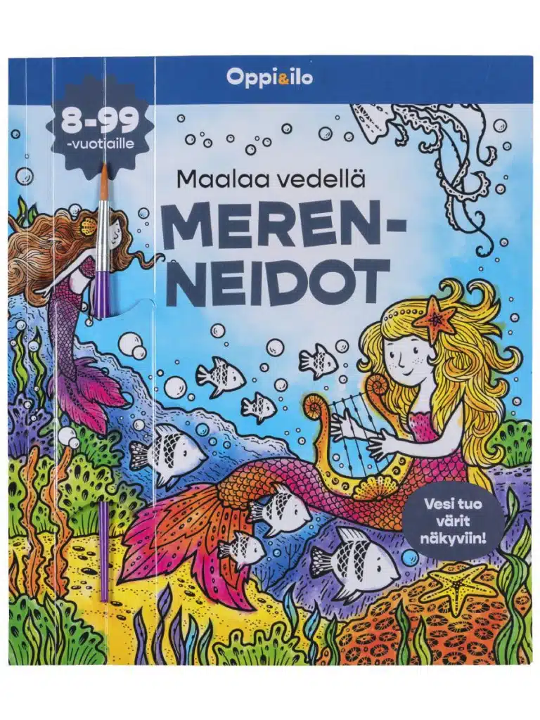 Oppi&Ilo / Maalaa vedellä - puuhavihko - Image 5