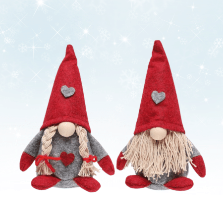 Tonttukaksikko Lumi & Tuisku 15cm