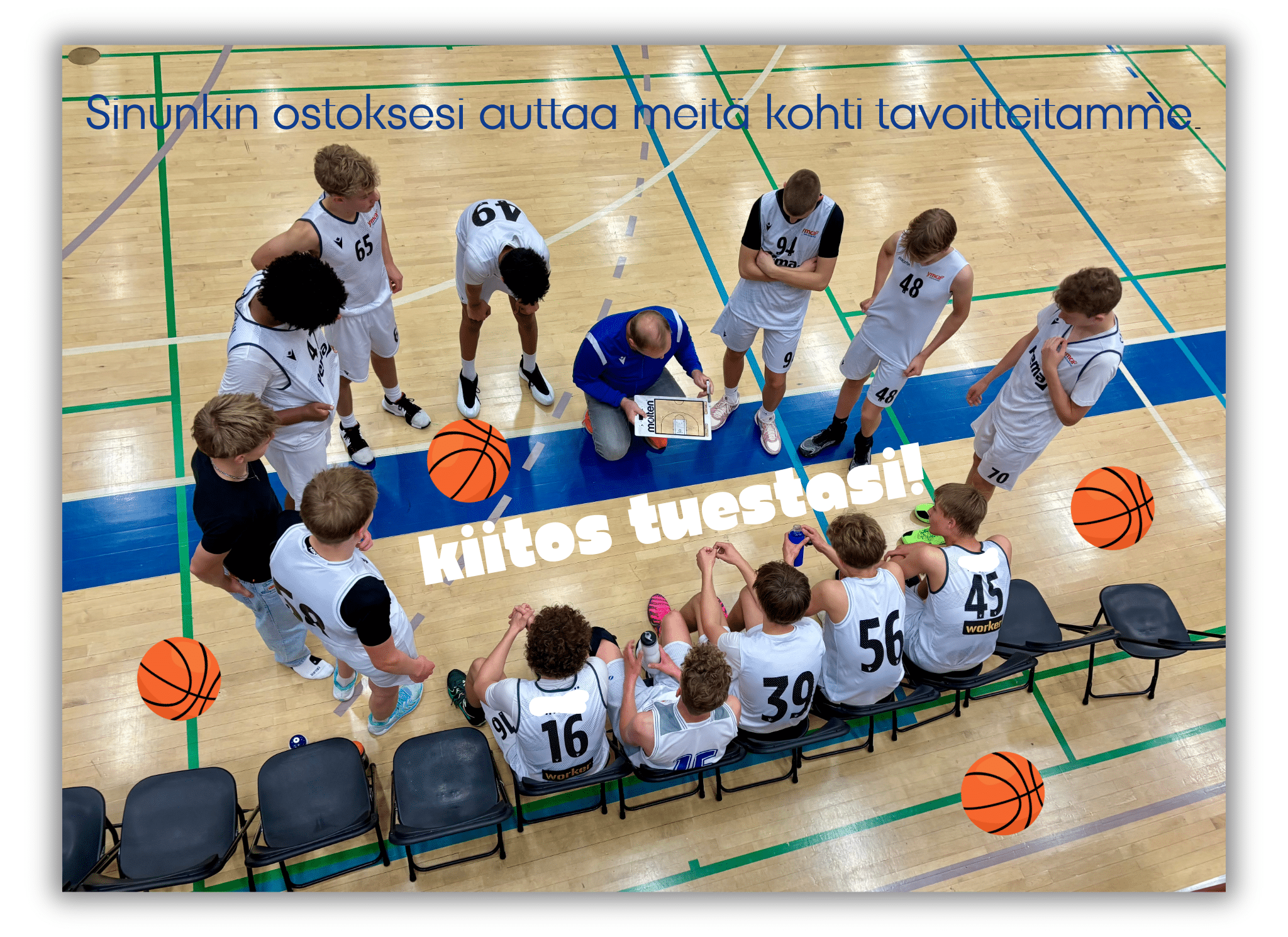 TuNMKY U16 pojat koripallo