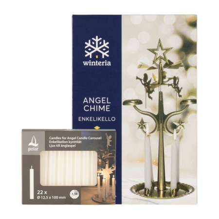 Perinteinen Enkelikello + 22 kpl kynttilöitÀ
