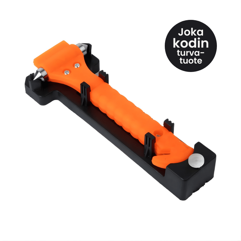 Hätävasara + turvavyöleikkuri