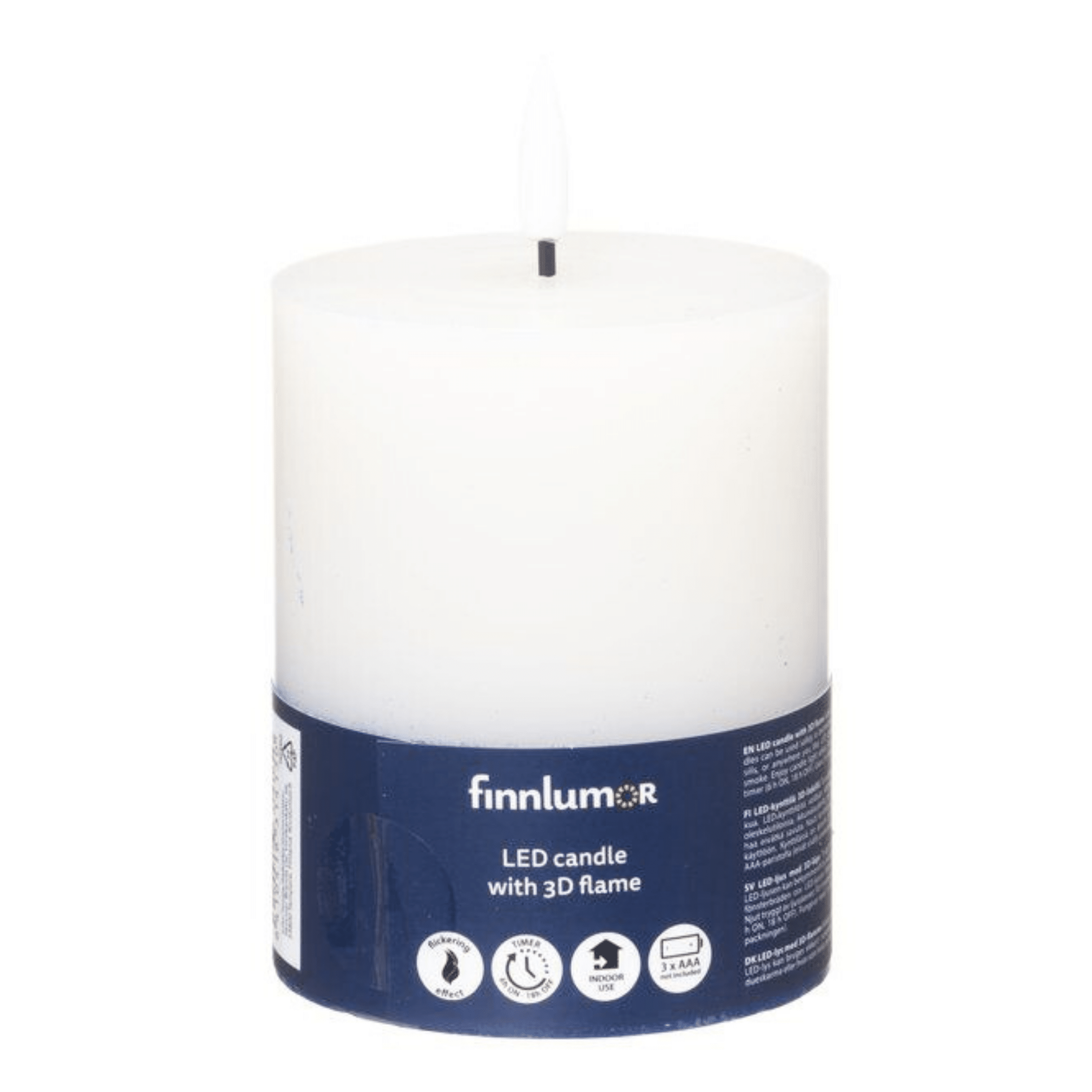 Itsenäisyyspäivä LED kynttilä 3D liekillä - Image 3