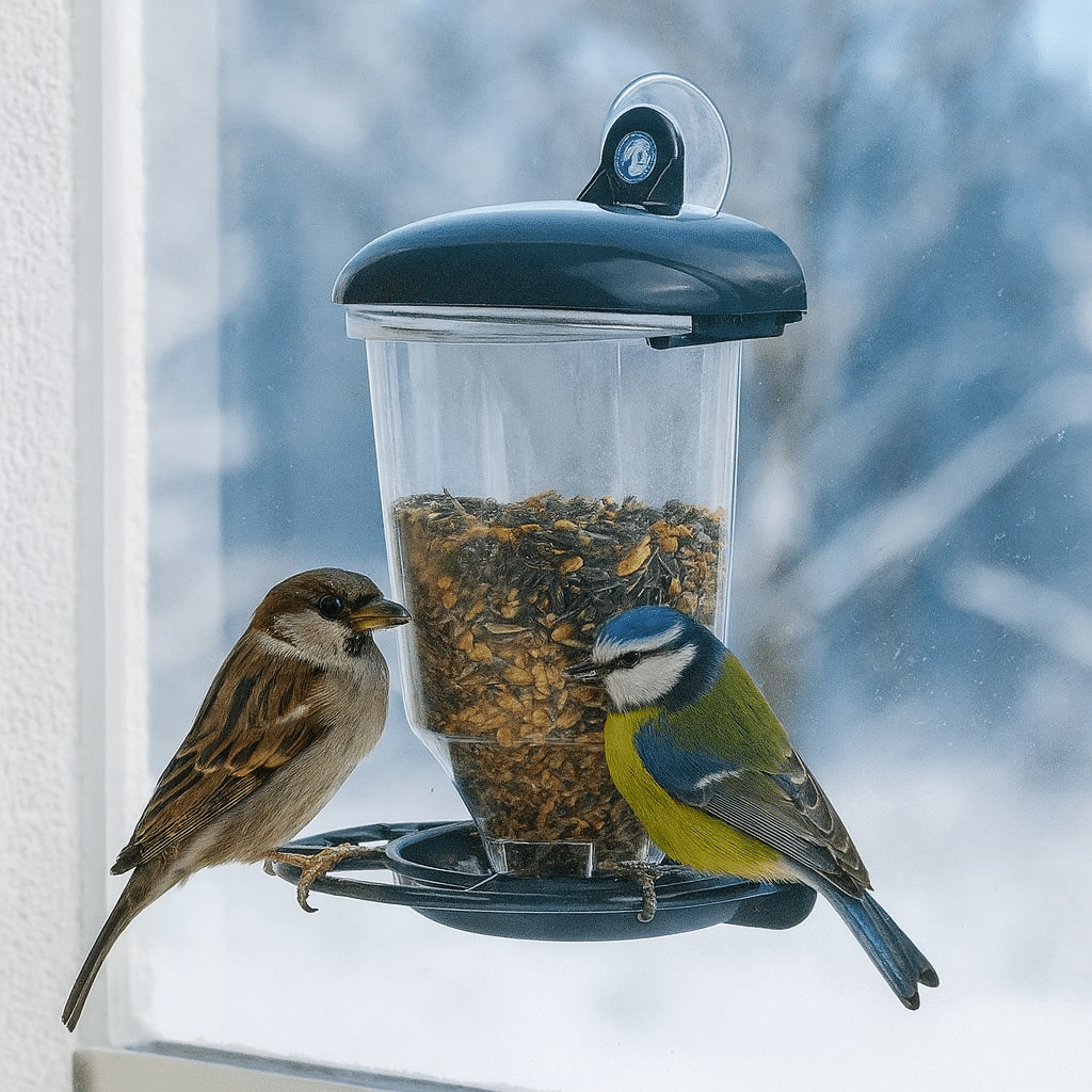 Ikkunaan kiinnitettävä lintulauta - Image 2