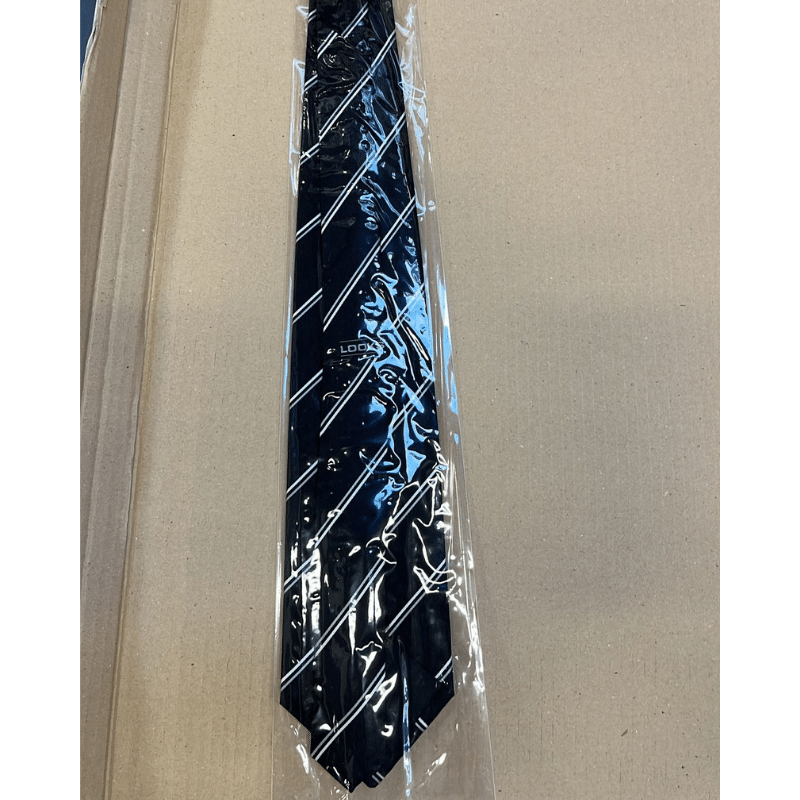 Looks / Silkkisolmio, musta raidoilla - Image 2