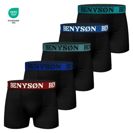 Miesten bokserit, 5 kpl - Premium Viscose