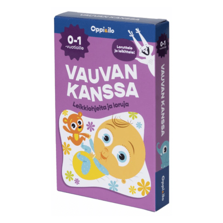 Oppi&ilo / Vauvan kanssa -puuhakortit