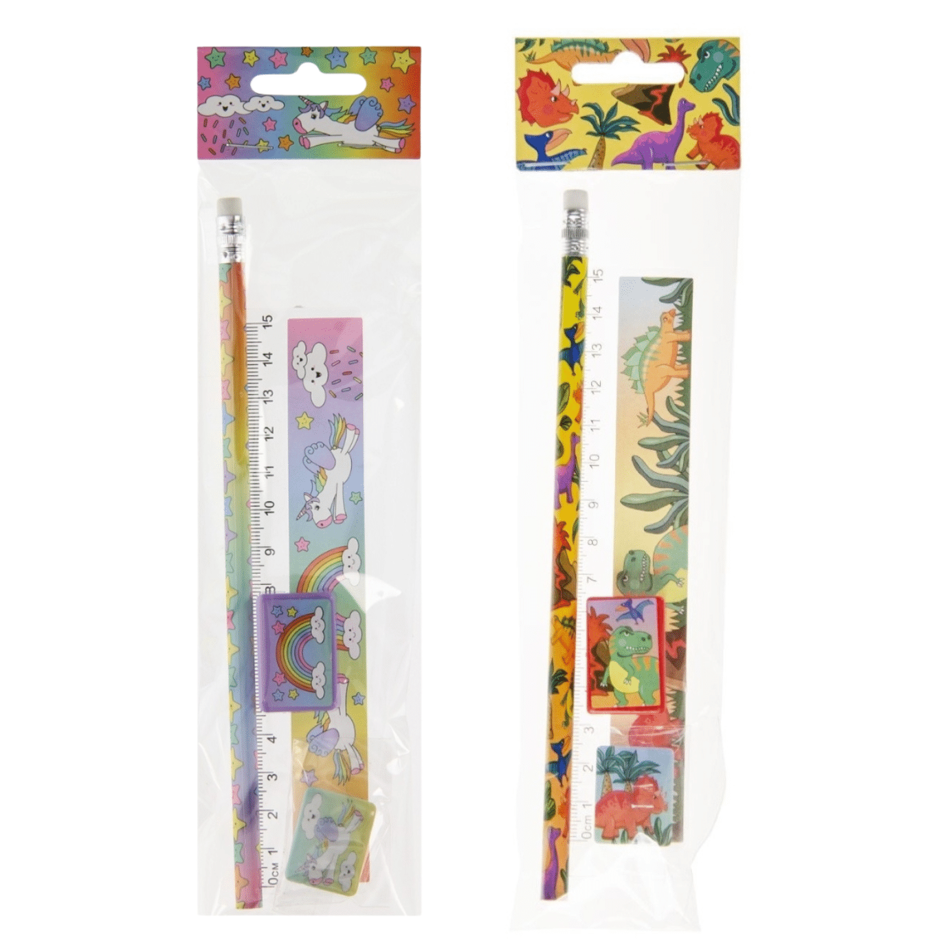 4 osainen kirjoitussetti (valitse kuosi)