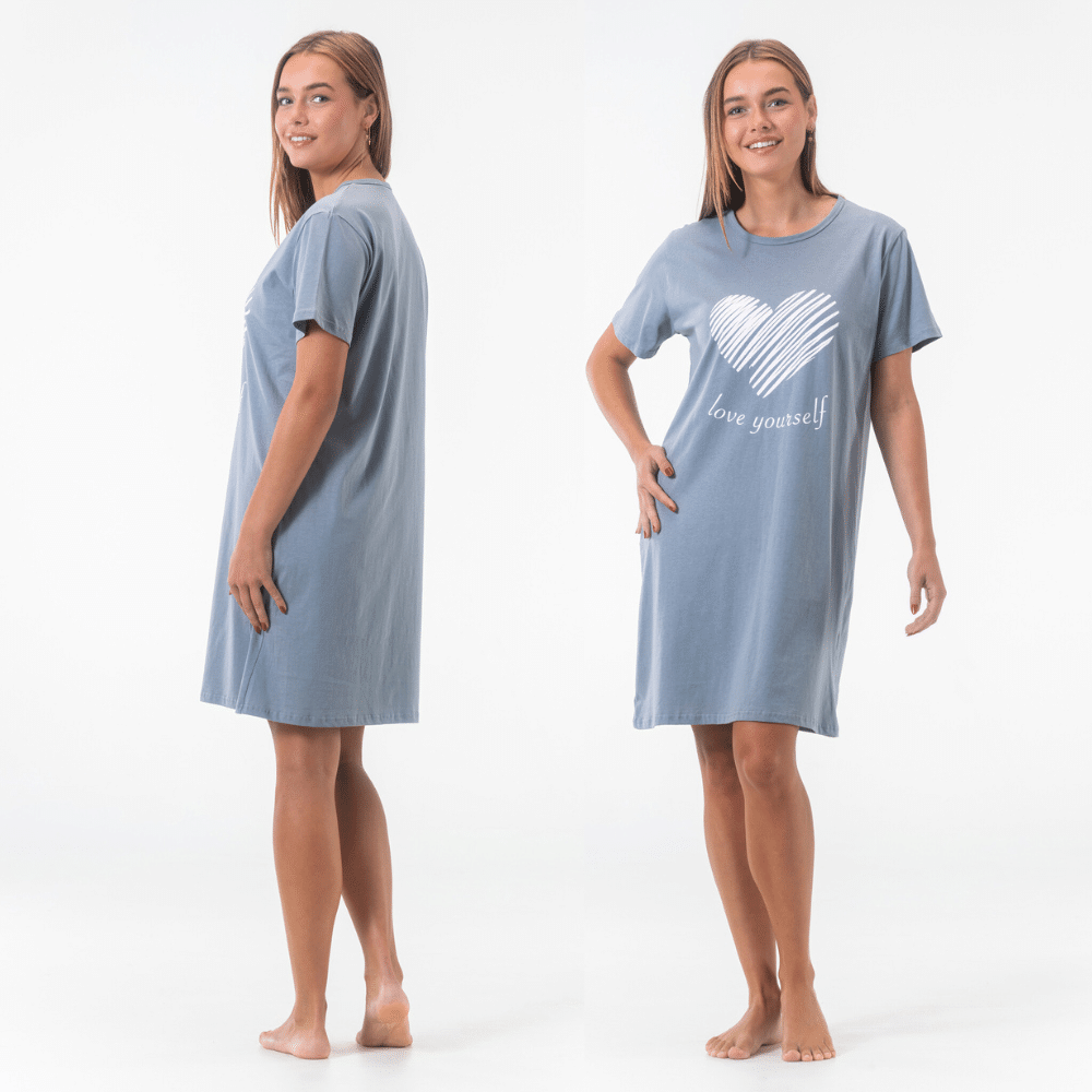 Naisten yöpaita, 100% puuvilla - Image 5