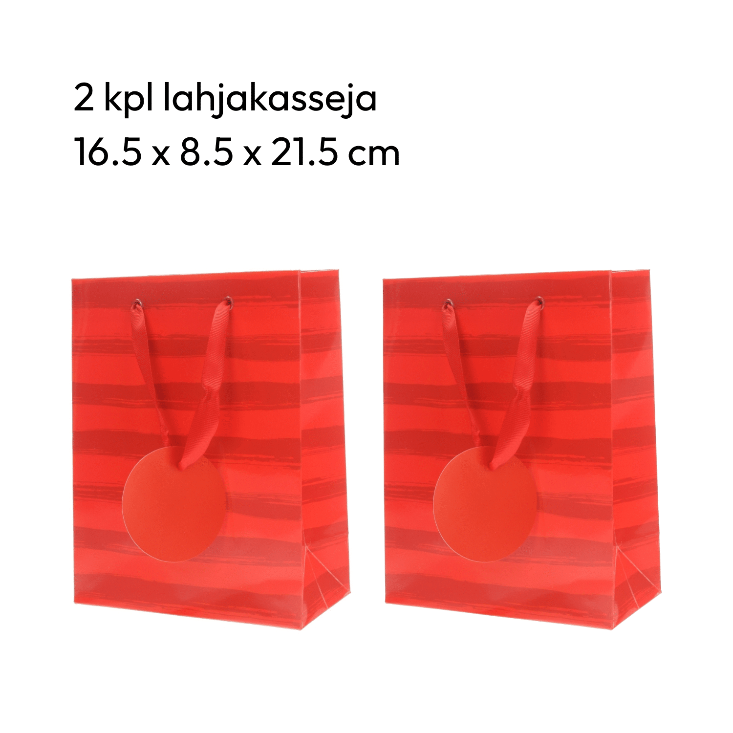 4 kpl Lahjakassi pullolle Punainen - Image 3