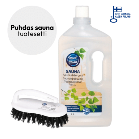 Nord Clean / Puhdas sauna tuotesetti