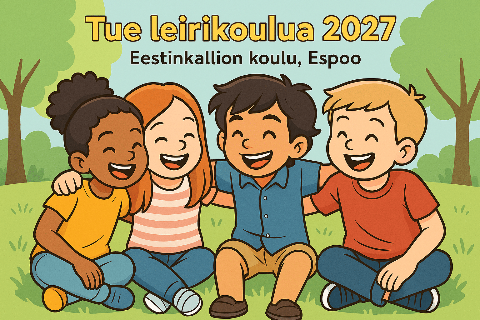 Eestinkallion koulun leirikoulu